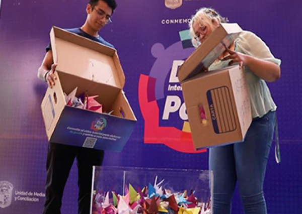 En el marco del Día Internacional de la Paz, inician actividades de la RedUMED 