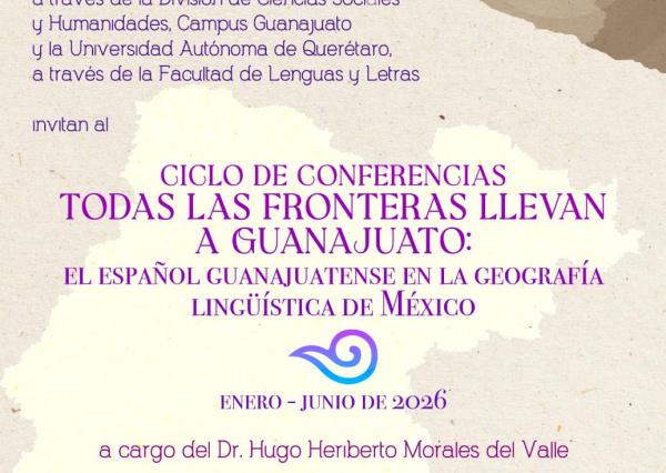 Académico UG expone la riqueza lingüística del estado de Guanajuato