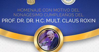 Homenajea comunidad jurídica internacional al profesor Claus Roxin