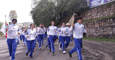 Llega a Guanajuato el fuego simbólico de la tradicional carrera de relevos de la ENMS Pénjamo