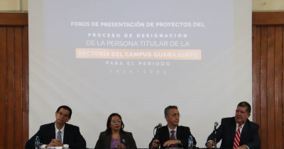Personas candidatas a Rectoría de Campus Guanajuato presentan proyectos ante comunidad de Ingenierías y Arquitectura