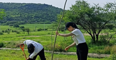 Realizan primera reforestación en el Ecosistema VIDA UG 