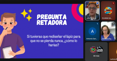 Se llevó a cabo la Master Class Virtual “Design thinking: Si pilla el problema”, colaboración entre el Colegio Colombiano y el CNMS