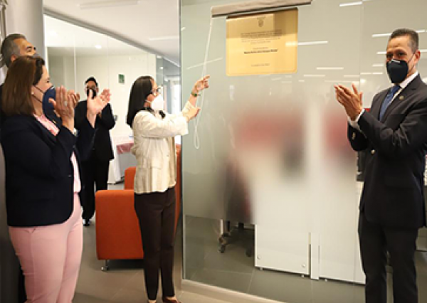 Lleva Claustro Académico el nombre de la Maestra Martha Leticia Velázquez Morales