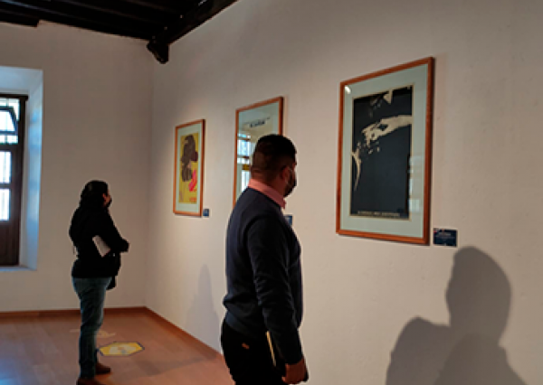 Exhiben en la Ex Hacienda El Copal colección de carteles cubanos “Latinoamérica a través del cine”