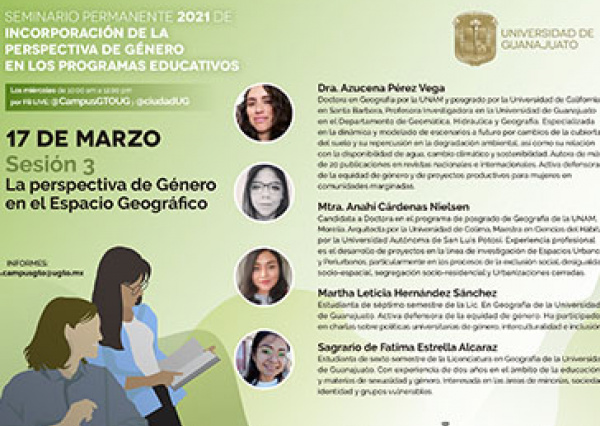 La perspectiva de género en el espacio geográfico fue motivo de análisis en la UG 