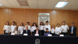 Rinde protesta en la UG el Consejo Nacional Estudiantil del IMIQ