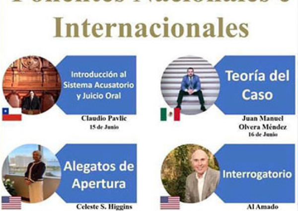 Comienza la Competencia Intramuros de Litigación Oral 2020 con ponencias de talla nacional e internacional
