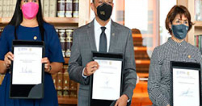 Con la firma de un convenio, fortalecen colaboración UG y el Congreso del Estado de Guanajuato 