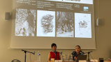 Egresada y estudiante de la UG llevan reflexión sobre arte, territorio y extractivismo a congreso internacional en París