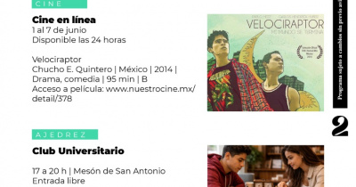 Cultura UG presenta una semana de arte y nuevas proyecciones en el Cine Club