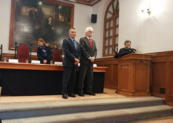 Rinden protesta en la Universidad de Guanajuato miembros de la Academia Mexicana del Derecho del Trabajo y de la Previsión Social 