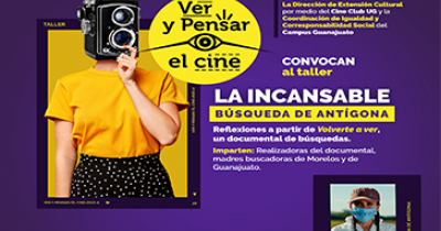 Convoca Universidad de Guanajuato al taller “La incansable búsqueda de Antígona” 