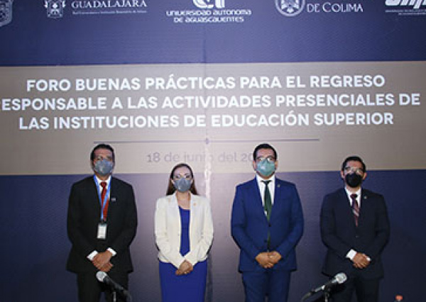 UG participa en foro para conocer y compartir buenas prácticas para el retorno a actividades presenciales