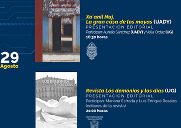 Los Mayas y los demonios, presentes en la FILUG