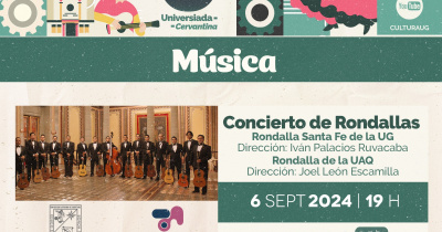 Agenda Cultura UG invita a participar en la Universiada Cervantina 2024  