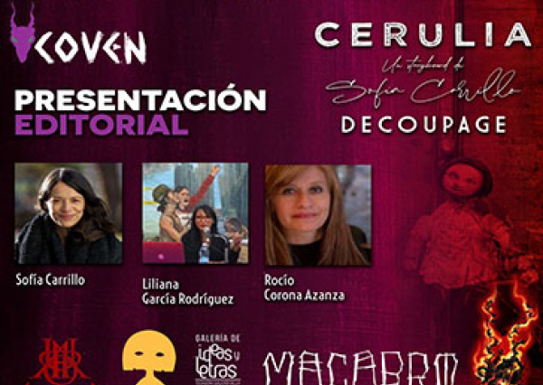 Cerulia, storyboard de Sofia Carrillo, en el Festival Macabro