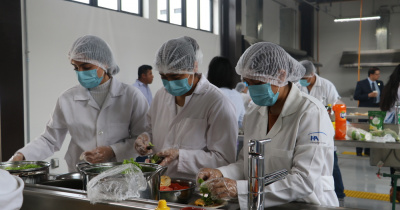 Habilitan taller de alimentos para estudiantes del CINUG 
