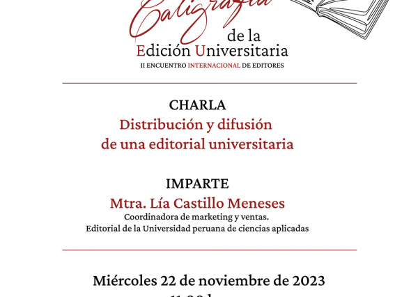 Encuentro Internacional de editores se llevará a cabo en la UG 