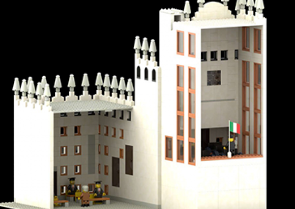 Alumno UG busca difundir un símbolo de su Casa de Estudios a través de un set Lego