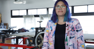 Artista y profesora UG fomenta la producción, rescate y difusión del patrimonio artístico universitario