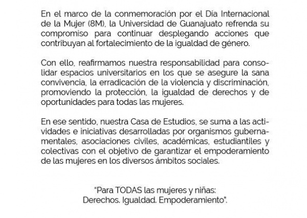 Comunicado Institucional