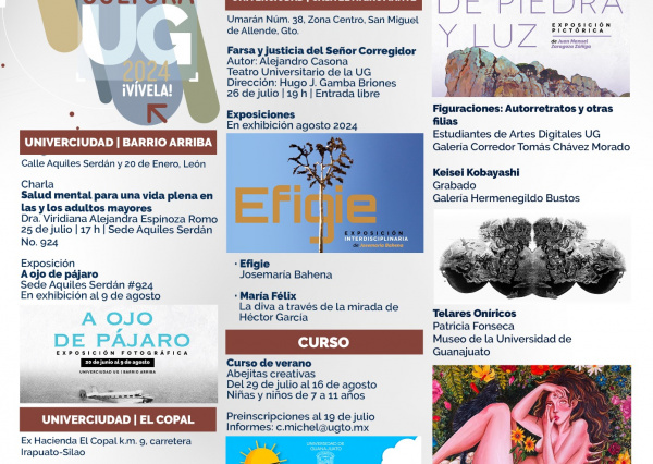 El arte teatral engalana el regreso de la Agenda Cultural UG 