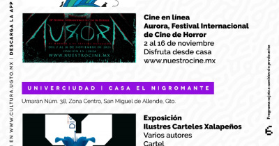 UG ofrece un mes lleno de arte y conciertos