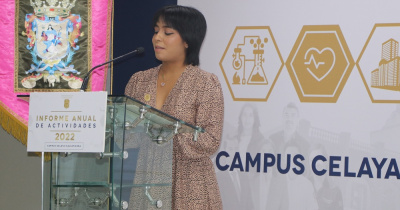 Rinde Informe de Actividades Rectora del Campus Celaya-Salvatierra de la UG 