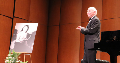 Ofrece el Mtro. Osorio espléndido concierto en homenaje a su madre, la destacada docente Luz María Puente