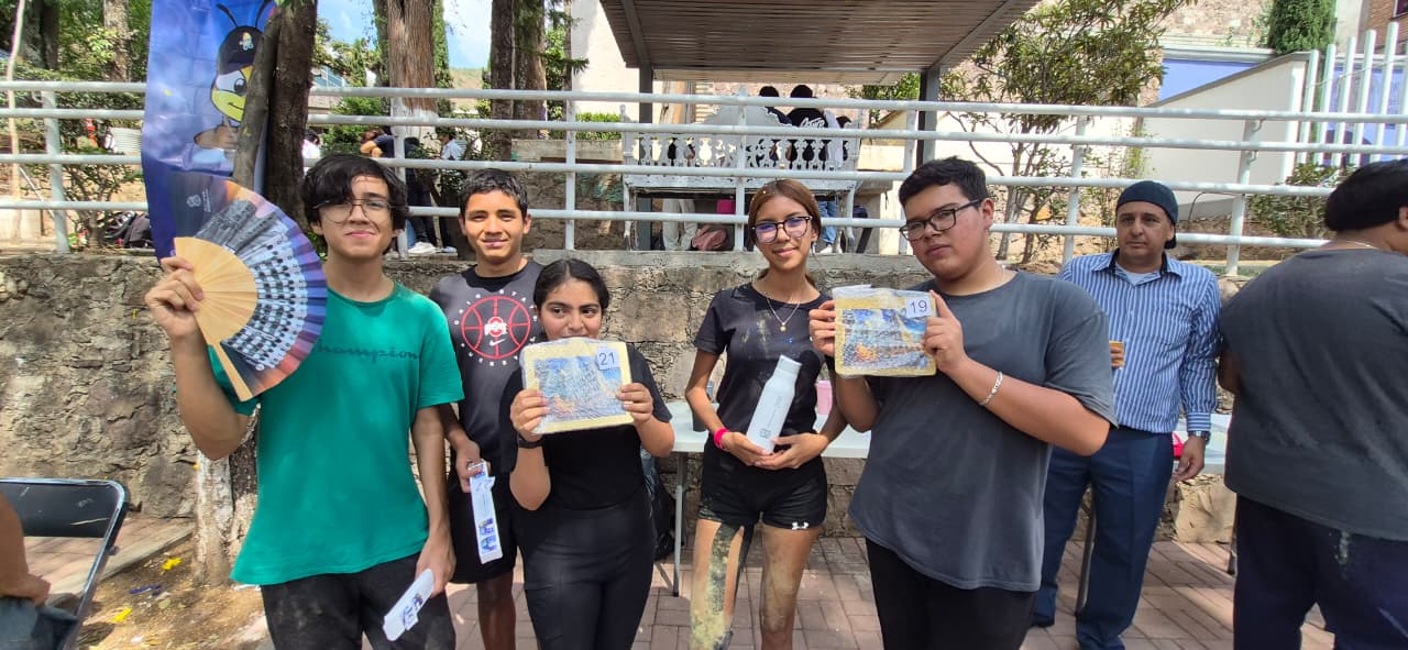La Unidad de Prevención y Seguridad Universitaria realizó el Rally de Prevención y Seguridad en la Escuela de Nivel Medio Superior de Guanajuato